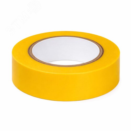 Изображение товара Лента изоляционная ПВХ 15x0,13 10м в рулоне Желтая (шт)