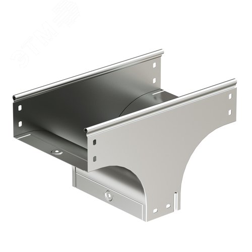 Ответвитель TD Т-образный вертикальный основание 600 H100 в комплекте крепежные элементы соединительные пластины - фото 2