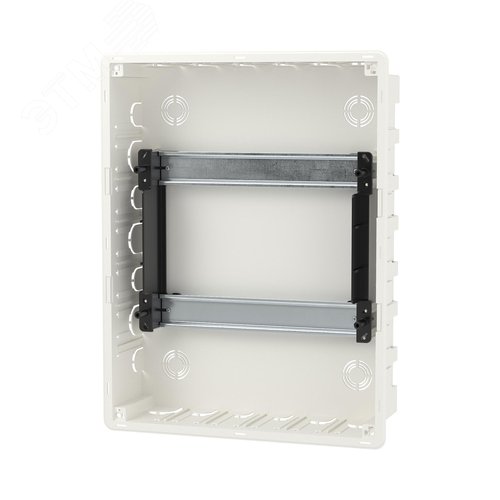 Щиток 24 мод встраиваемый Фрейм (FRAME), белый, с белой дверцей, с 4 шинами PEN (2шт на 8 отв. и 2шт на 6 отв) - фото 4
