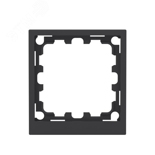 Изображение товара Рамка 1 пост IP44, KANT, черный уголь (шт)