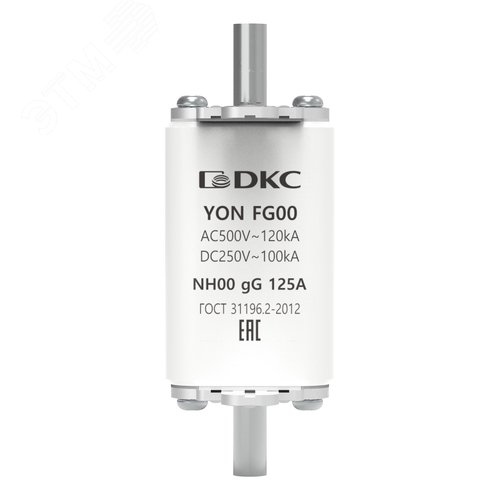 Предохранитель YON ножевого типа FG00 с одинарной индикацией 125А - фото 2