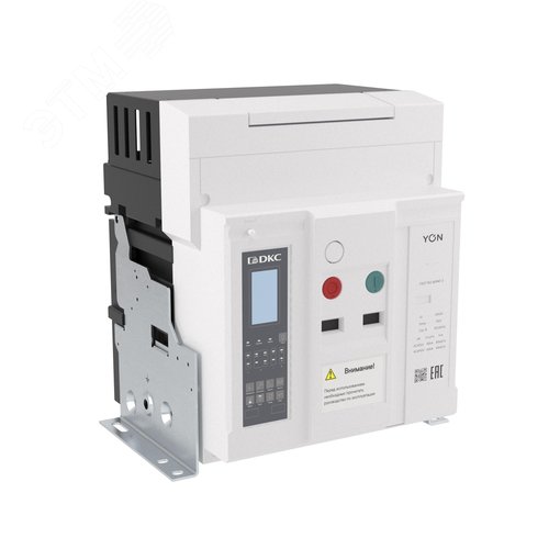 Воздушный автоматический выключатель YON pro ANX10H 3P 1000 А 85 кА, типоразмер N, расцепитель ETH, стационарный, горизонтальное/вертикальное подключение, управление 220 В AC - фото 1