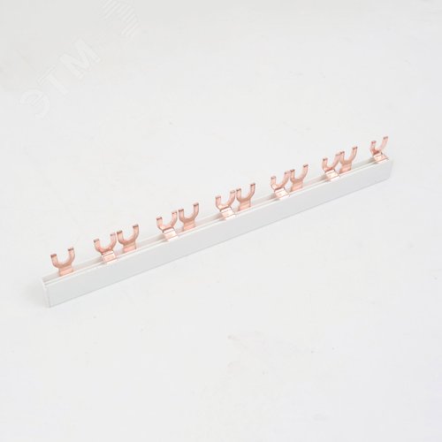 Соединительная шина BBS-MD63 типа FORK, 2 полюса, 28 присоединений, для модульной аппаратуры - фото 1