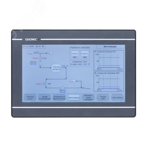 Панель операторская промышленная, диагональ 10.1, дисплей TFT 16,77М цветов, разрешение 1024x600 px, порты: 2 COM, 1 Micro USB, 1 USB, 1 Ethernet - фото 2