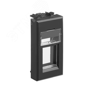 Avanti Адаптер для Keystone, , Черный матовый, 1 модуль - фото 2