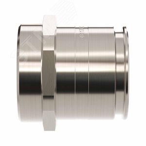 Муфта металлорукав DN 40-жесткая труба д.50мм, IP66/IP67, нержавеющая сталь AISI 303 - фото 2