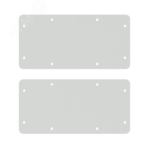 Фланцы крыши и основания для корпусов RAM fit, ШхГ 450х250/300 мм, комплект - 2 шт. - фото 1