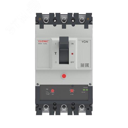 Выключатель автоматический YON pro MNX630L 3P 500 A 70 kA при AC415V расцепитель TMD - фото 2
