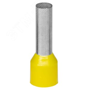 Изображение товара Наконечник-гильза 150-32мм с изолированным фланцем, желтый (шт)