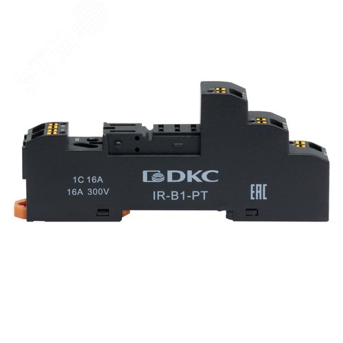 Колодка c клеммами push-in для реле на 1 группу IR-24DC/230AC-1CO - фото 2