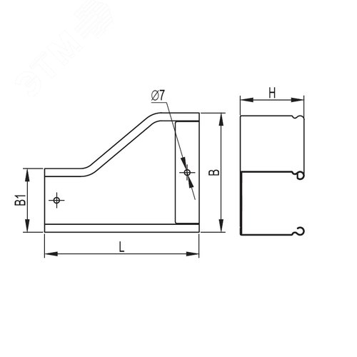 Трансформатор тока CT80 1250A, класс 0.5, 20ВА - фото 2