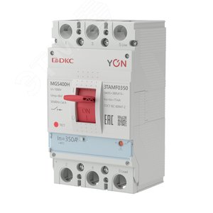 Изображение товара Выключатель автоматический YON MGS400 3P 280-350 A 75 kA (шт)