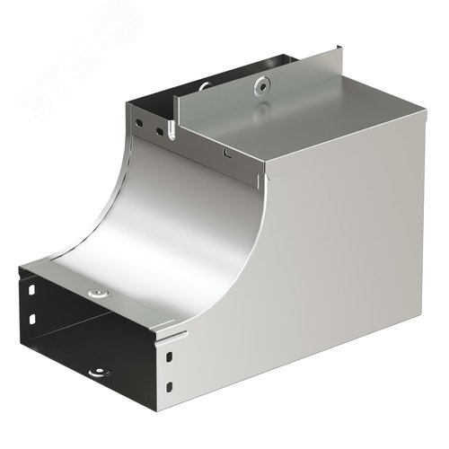 Угол CSSS 90 вертикальный внутренний переходник левый основание 300 H100 в комплекте крепежные элементы соединительные пластины - фото 1