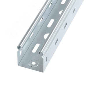 Лоток перфорированный 50х50 L=3000мм толщина 1.5мм горячеоцинкованный - фото 1