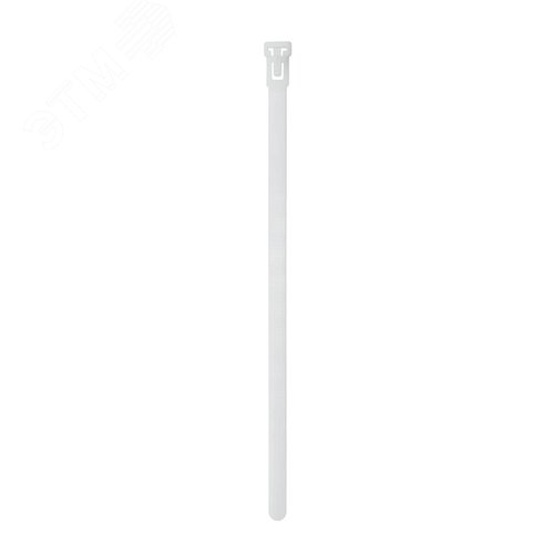 Хомут P6.6 многоразовый, белый 7,6x250 - фото 2