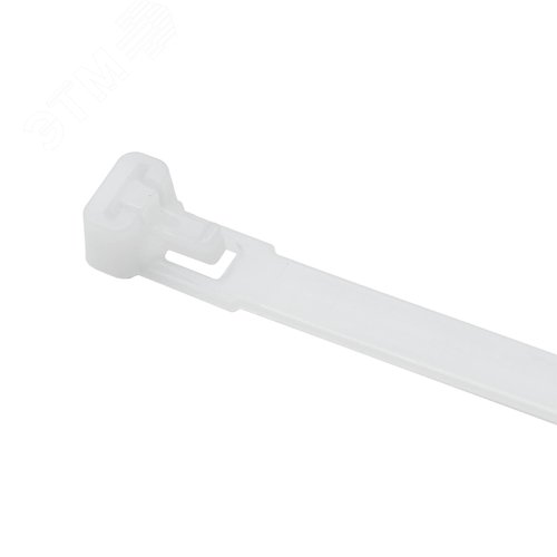 Хомут P6.6 многоразовый, белый 7,6x250 - фото 3