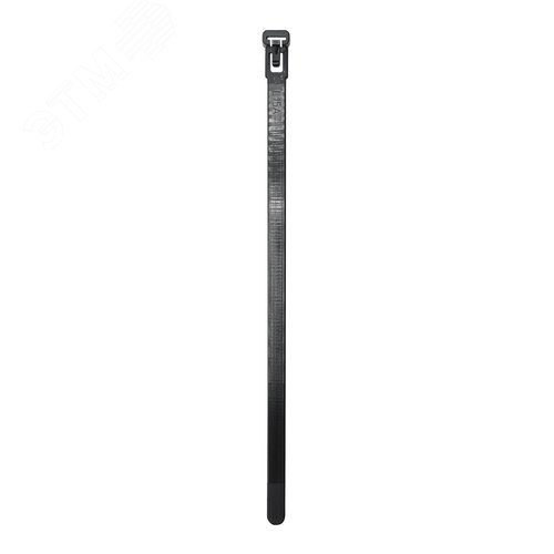 Хомут P6.6 многоразовый, черный 7,6x350 - фото 2