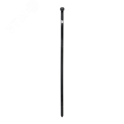 Хомут P6.6 с двойным замком, черный 7,6x370 - фото 2