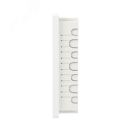 Щиток 24 мод встраиваемый слаботочный Фрейм (FRAME), белый, с белой дверцей, с монтажной платой, 1 розеткой (арт. 45005) и 1 коробкой (арт. 10033) - фото 4