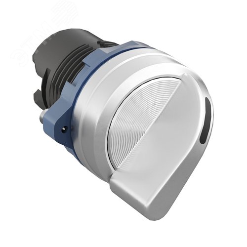 Изображение товара Головка переключателя на 2 положения с фиксацией стандартная ручка, черный, алюминий (шт)