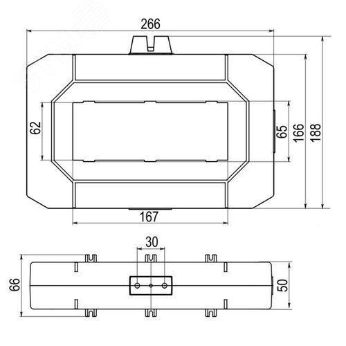 Трансформатор тока CT165 2500/5А, класс точности 0.2, 20ВА - фото 2