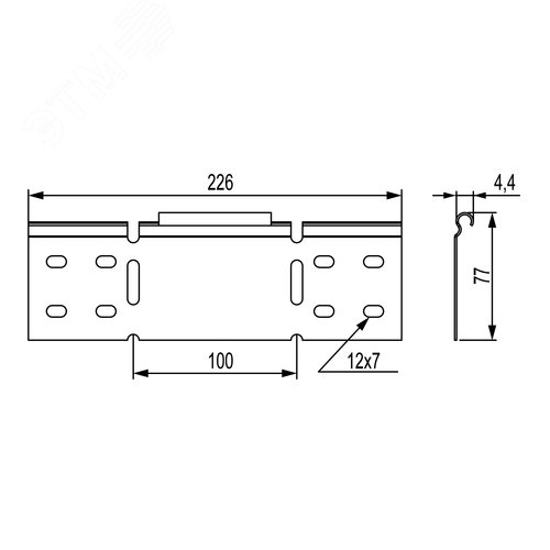 Редукция упрощенная  100 мм Н80 нержавеющая - фото 2