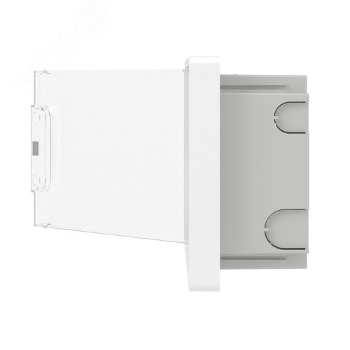 Щиток 8 мод встраиваемый для полых стен Фрейм (FRAME), белый, с прозрачной дверцей, с 2 шинами PEN на 8 и 6 отв. - фото 5