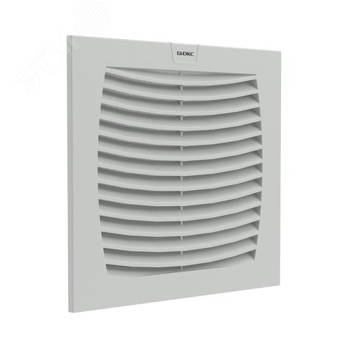 Изображение товара Вентиляционная решетка с фильтром ЭМС 204x204 мм, IP54 (шт)