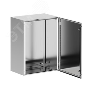 Корпус навесной STH с М/П, нержавеющая сталь AISI316, ВхШхГ 800x600x400 мм, с фланцем - фото 2