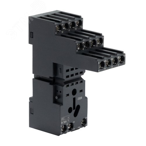 Колодка с винтовыми клеммами для реле на 4 группы IR-24DC/220DC/230AC-4CO - фото 3