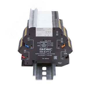 Реле интерфейсное, 1CO, коммутируемый ток 6 А, AgSnO, напряжение 230V AC/DC, винтовые клеммы - фото 4