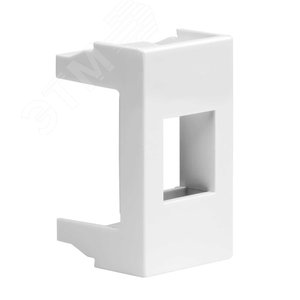 Адаптер для информационных разъемов KEYSTONE, Viva, 1 мод., белый - фото 2