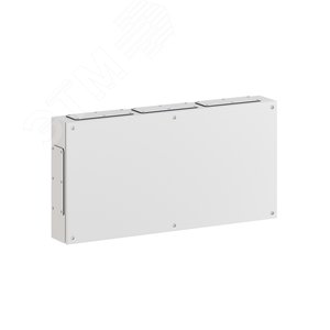 Изображение товара Корпус клеммный металлический SDE ВхШхГ 800x400x120 мм с фланцами (шт)