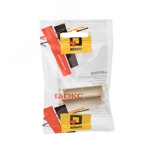 Комплект модульных заглушек, Avanti, ванильная дымка, 0,5 модуля 2 штуки - фото 5