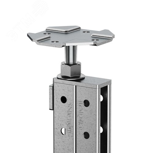 Стойка фальшпола двойная длина 875 мм регулировка 845-905 мм - фото 3