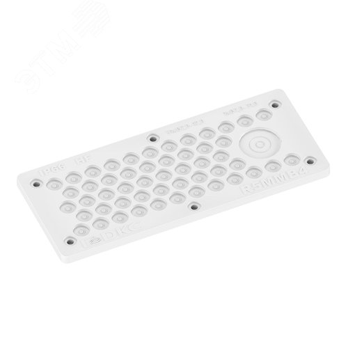 Мембранный кабельный ввод, EPDM, IP66, t эксп. -70..+90, ШхВ 216х89 мм,51x?2,0-12,0 мм, 1x?2,0-31,0 мм - фото 1