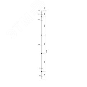 Трансформатор тока CT80 1200A, класс 0.2, 10ВА - фото 2