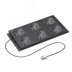 Модуль потолочный вентиляторный с термостатом 6 вентиляторов для крыши - фото 2