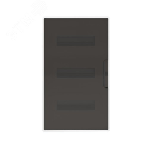 Щиток 36 мод встраиваемый для полых стен Фрейм (FRAME), белый, с тонированной дверцей, с 4 шинами PEN (2шт на 8 отв. и 2шт на 10 отв.) - фото 2