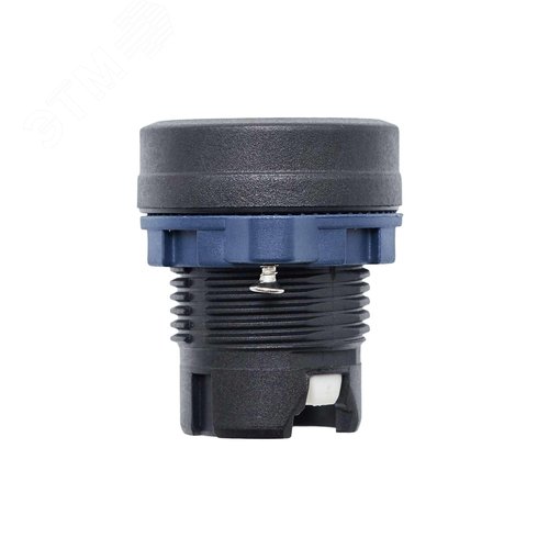 Головка кнопки плоская прозрачная без фиксации, желтая - фото 3