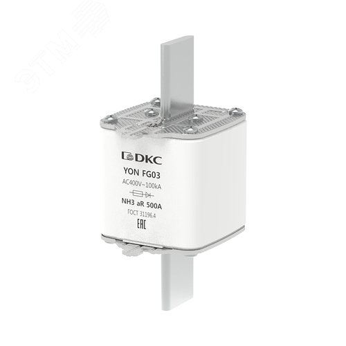 Предохранитель YON ножевого типа G3 500 А 400V характеристика arya - фото 1