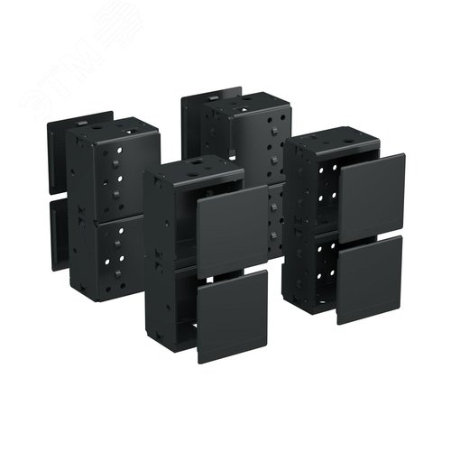 Комплект угловых элементов с пластиковыми заглушками, В =200 мм, 1 кмп = 4 шт. - фото 1