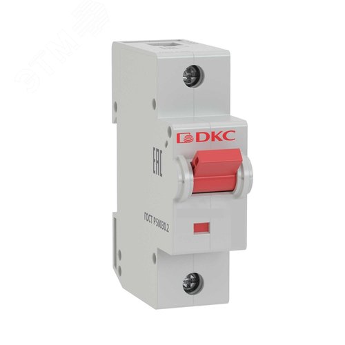 Выключатель автоматический модульный YON MD125 1P 100А D 15kA - фото 1