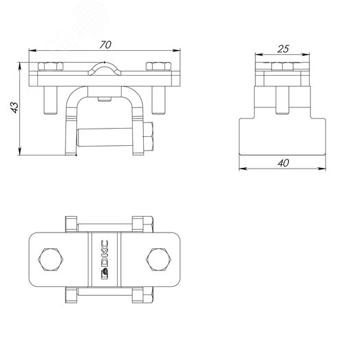 Зажим фальцевый увеличенного размера - фото 4