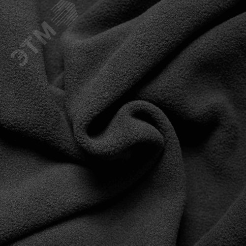 Куртка флисовая черная, размер M - фото 10