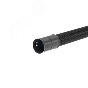 Труба жесткая двустенная для кабельной канализации 6м (12кПа) д110мм цвет черная