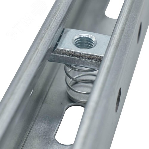 Гайка для подвешивания профиля М10х40 оцинкованная - фото 2