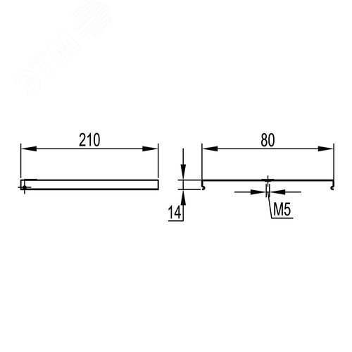 Крышка на угол CDSD/CDSS/CDV 90 вертикальный внеш. переходник осн.80, горячеоцинкованная в комплекте с метизами и пластинами PTCE - фото 3