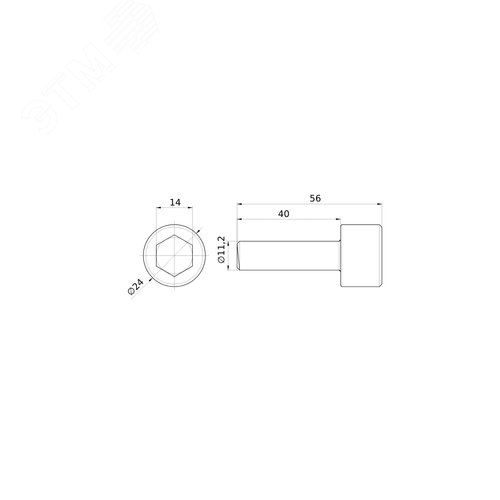 Винт для забивания безмуфтового стержневого заземлителя - фото 2