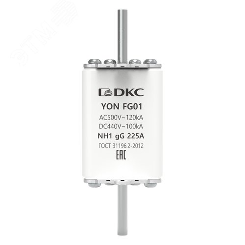 Предохранитель YON ножевого типа FG1 с одинарной индикацией 225А - фото 2